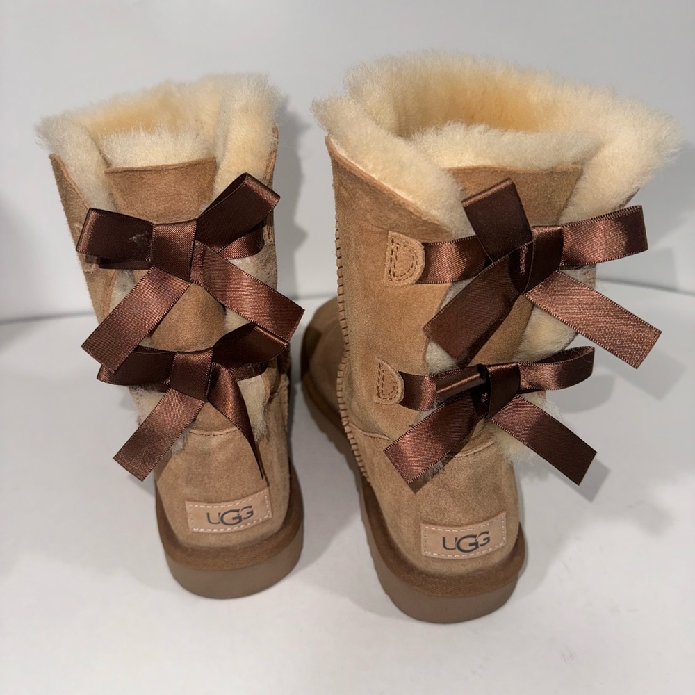 UGG® Bailey Suede Bow boots